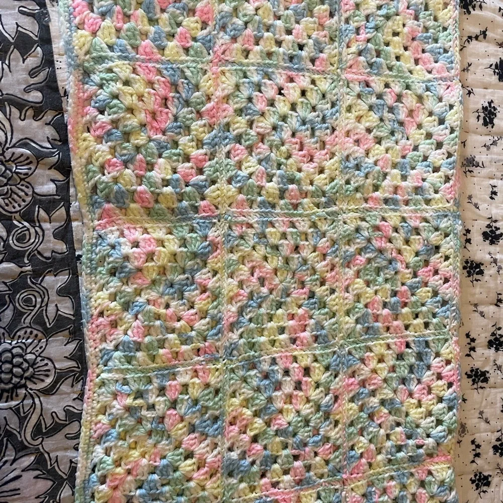 Colorful Crochet Blanket